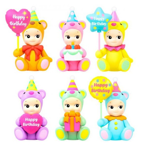 Sonny Angel Happy Birthday gift bear 2023 4542202657119