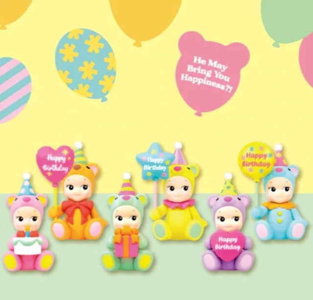Sonny Angel Happy Birthday gift bear 2023 SAS65711