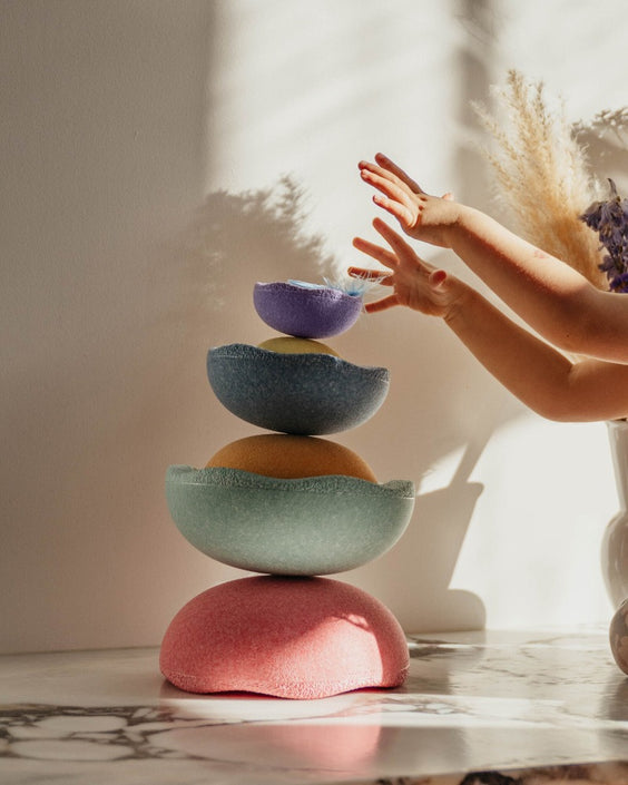 Stapelstein Inside cool pastel 3 stks