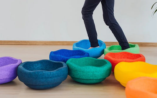 Stapelstein stapelstenen Regenboog purple 6 stks 4260607082304