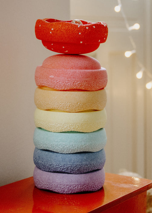 Stapelstein blush special original mini rainbow pastel c