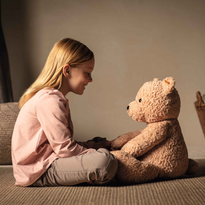 Steiff knuffel Jimmy teddybeer 55cm lichtbruin 4001505067181 b