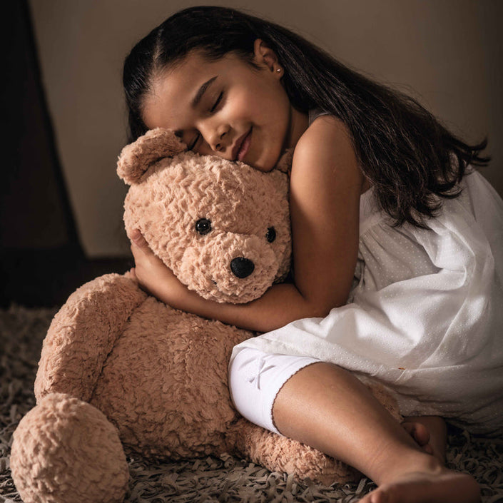 Steiff knuffel Jimmy teddybeer 55cm lichtbruin 4001505067181 d