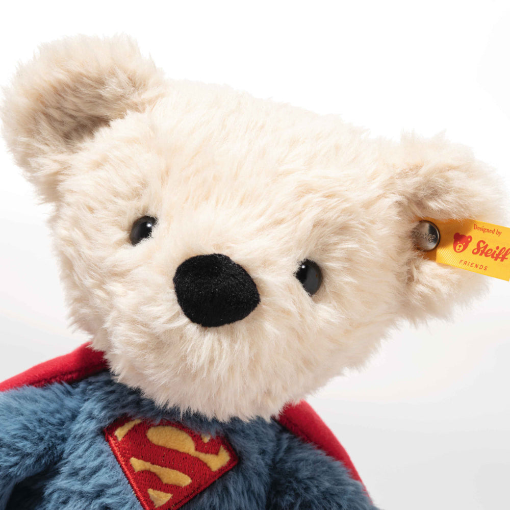 Steiff knuffelbeer superman 29cm 114229