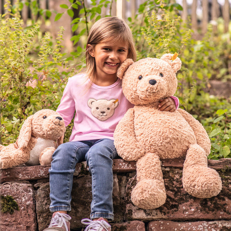 Steiff knuffel hond Berno 36 cm beige 100% polyester