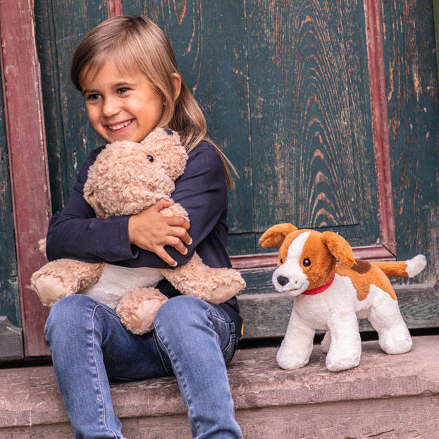 Steiff knuffel hond Berno 36 cm beige 4001505067075