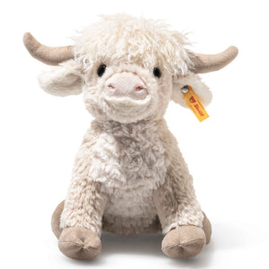 Steiff knuffelkoe Harper Highland 24cm beige 4001505068942 a