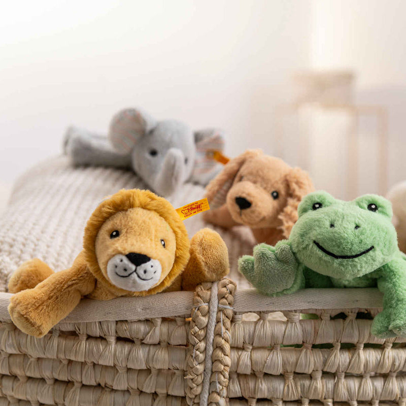 Steiff knuffel leeuw floppy Liam 20 cm goudblond kopen