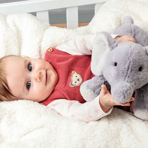 Steiff olifant knuffel Elna 28cm lichtgrijs 4001505064074 a