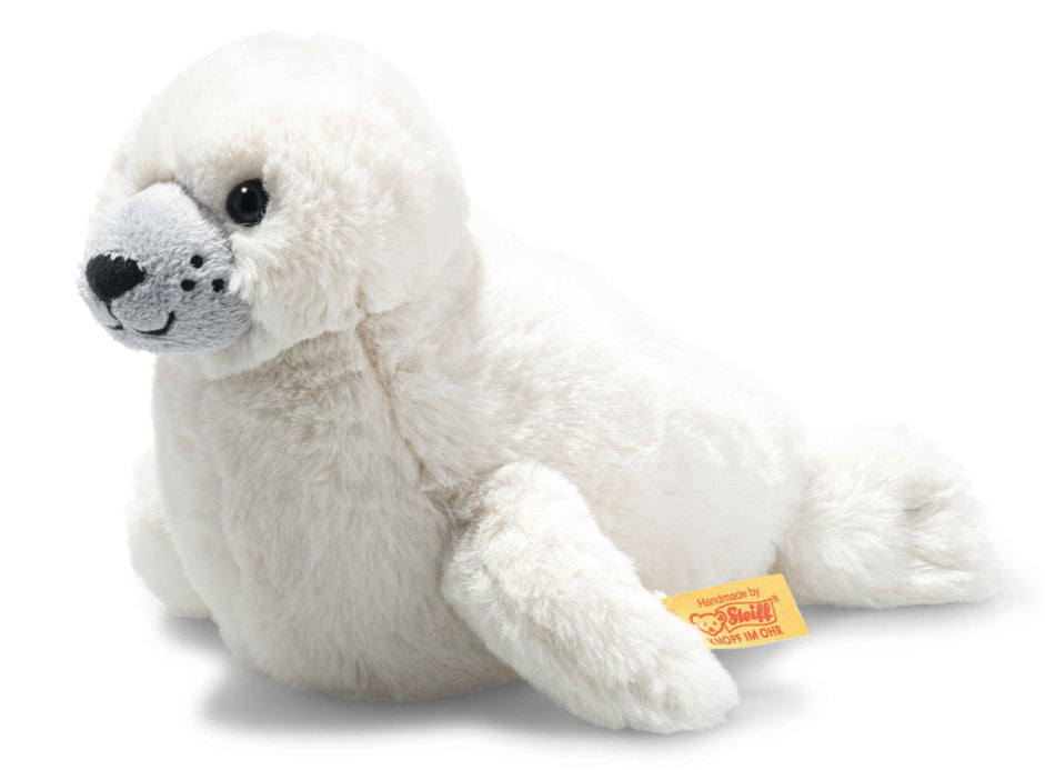 Steiff zeehond knuffel Aro 20 cm wit