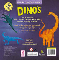 Stickers plakken op nummer Dino's 9789463549189 b