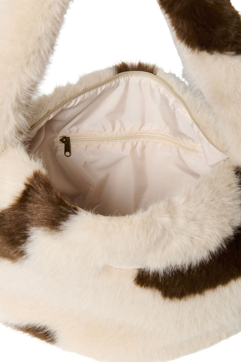 Studio Noos Cross Body bag holy cow faux fur d