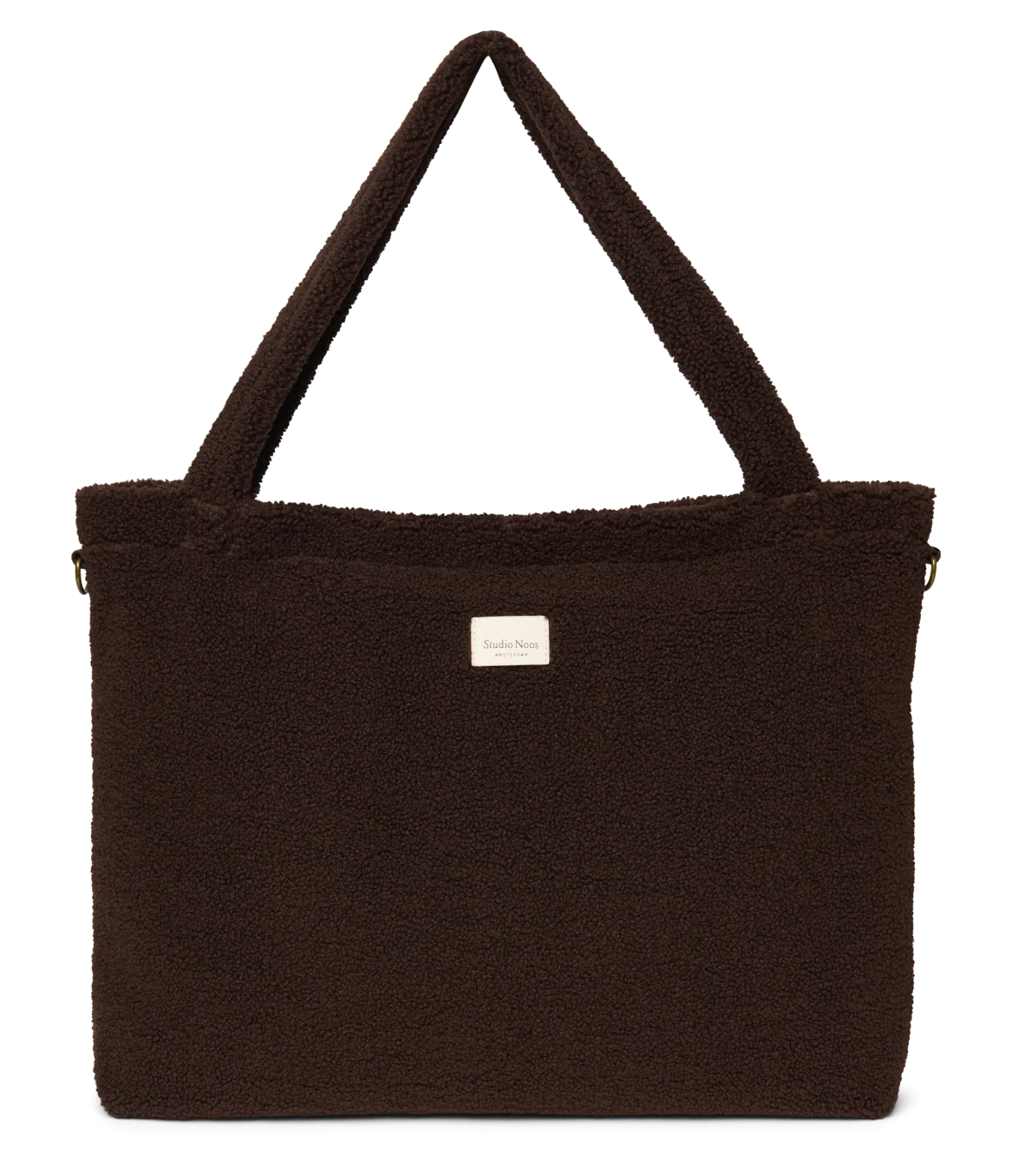 Studio Noos diaper bag teddy chocolate brown