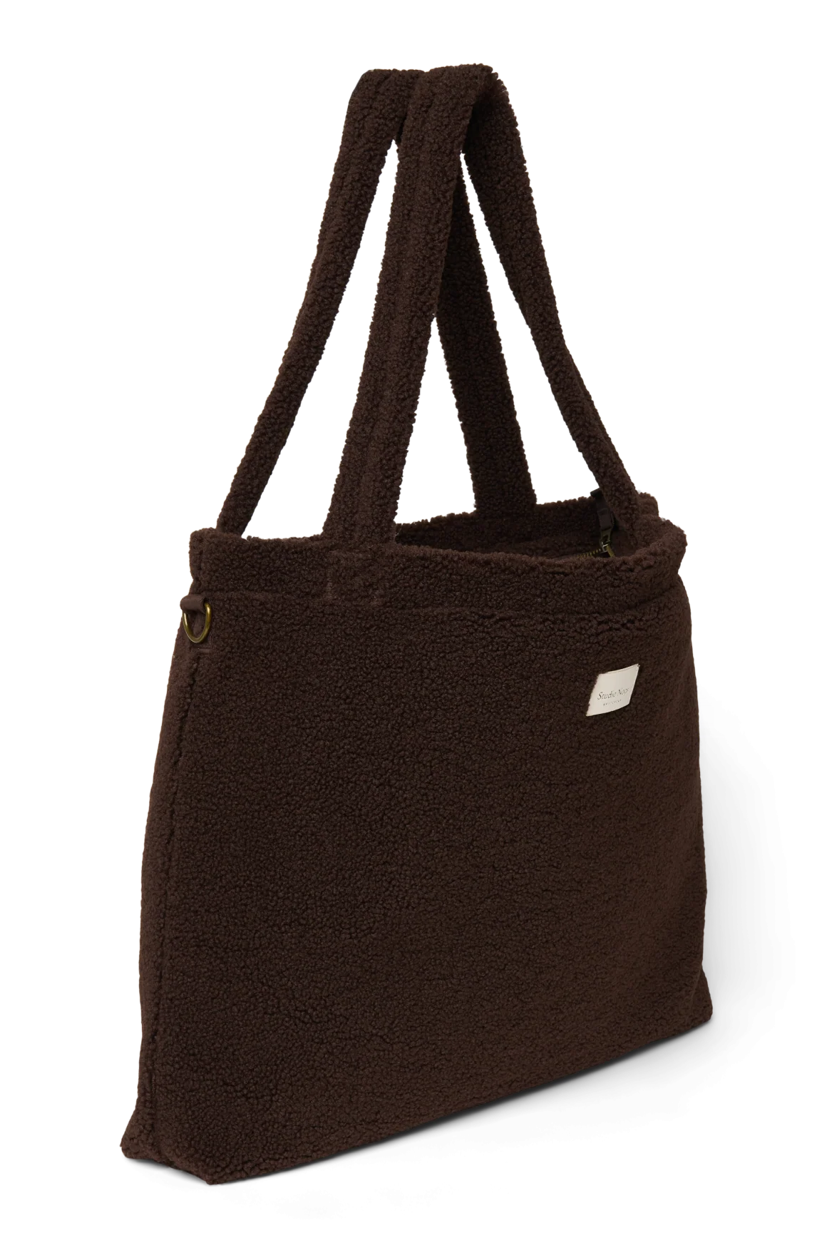 Studio Noos diaper bag teddy chocolate brown kopen