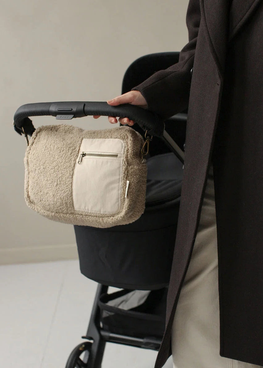 Studio Noos kinderwagen organizer teddy ecru 6150719058053