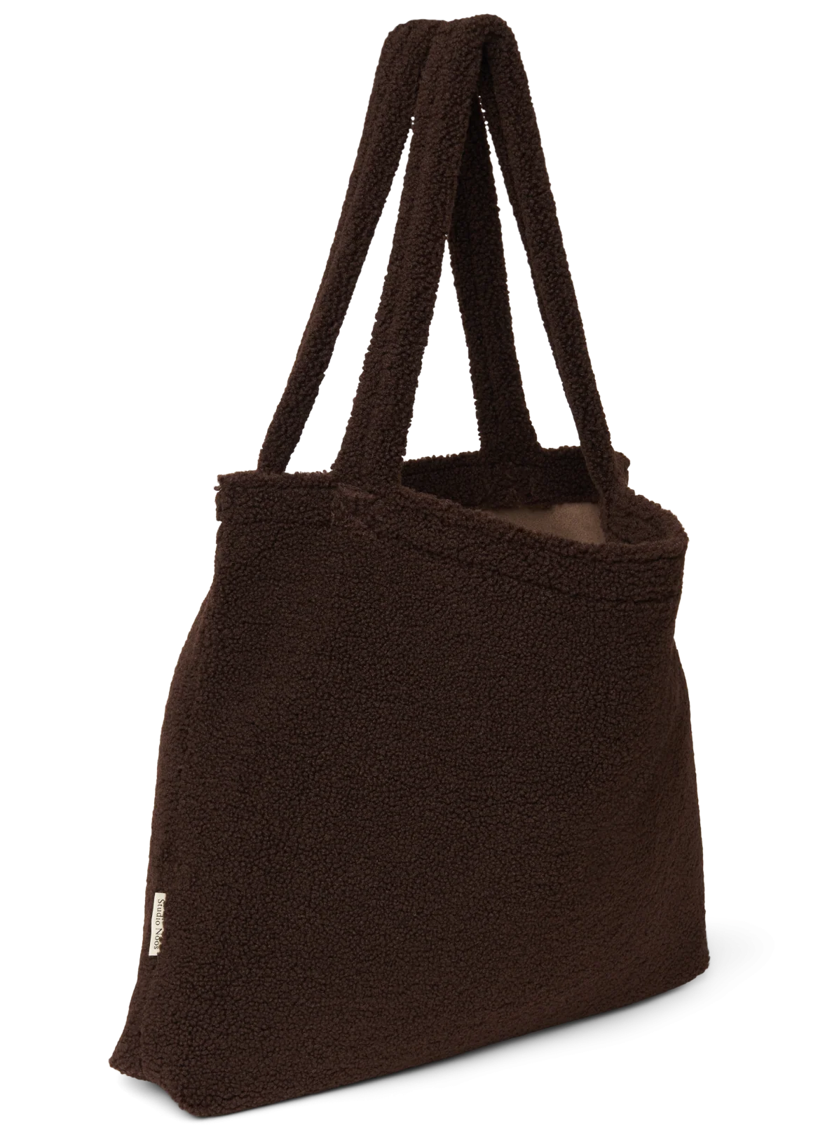 Studio Noos mom bag teddy chocolate brown kopen