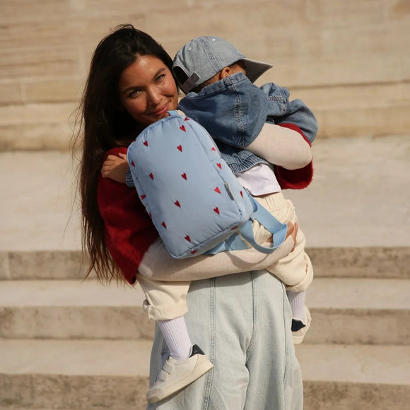 Studio Noos rugzak mini blue hearts 6151905865875 a