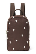 Studio Noos rugzak mini brown hearts c