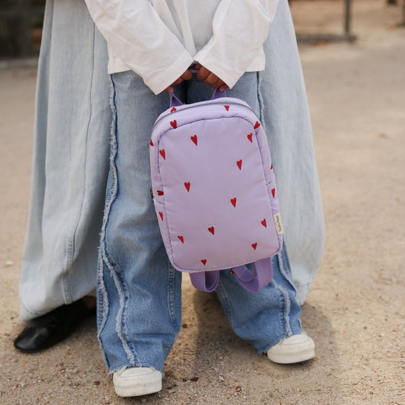 Studio Noos rugzak mini purple hearts 6151905925944 a