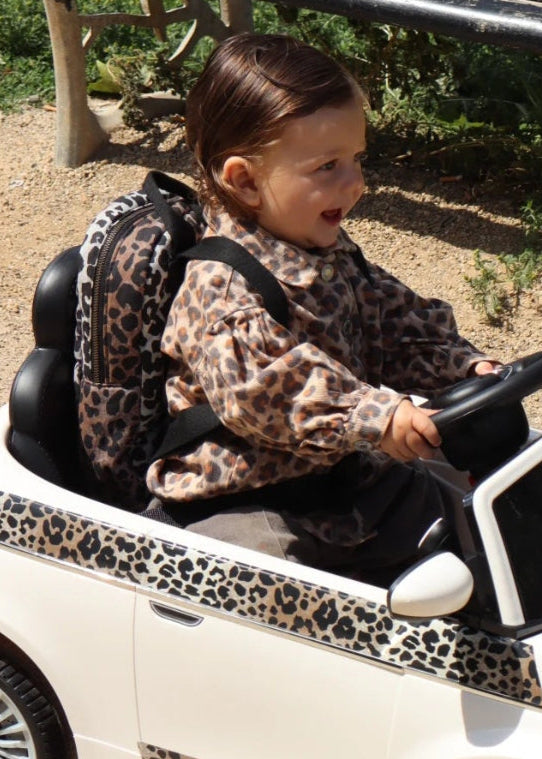 Studio Noos rugzak mini hazel leopard kopen
