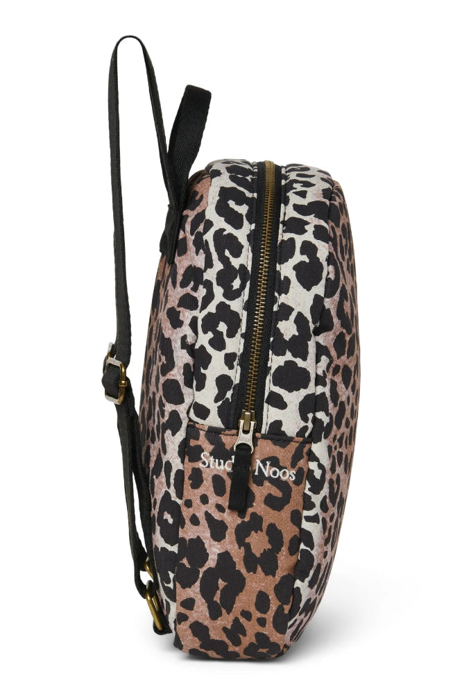 Studio Noos rugzak mini hazel leopard 100% Katoen