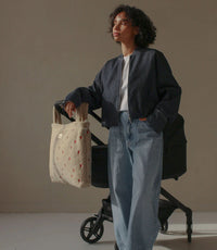 Studio Noos diaper bag teddy ecru hearts 6150731763782 f