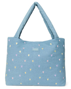Studio Noos mom bag light denim hearts 6153324560560