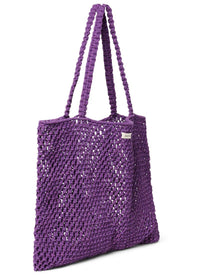 Studio Noos mom bag macrame purple B