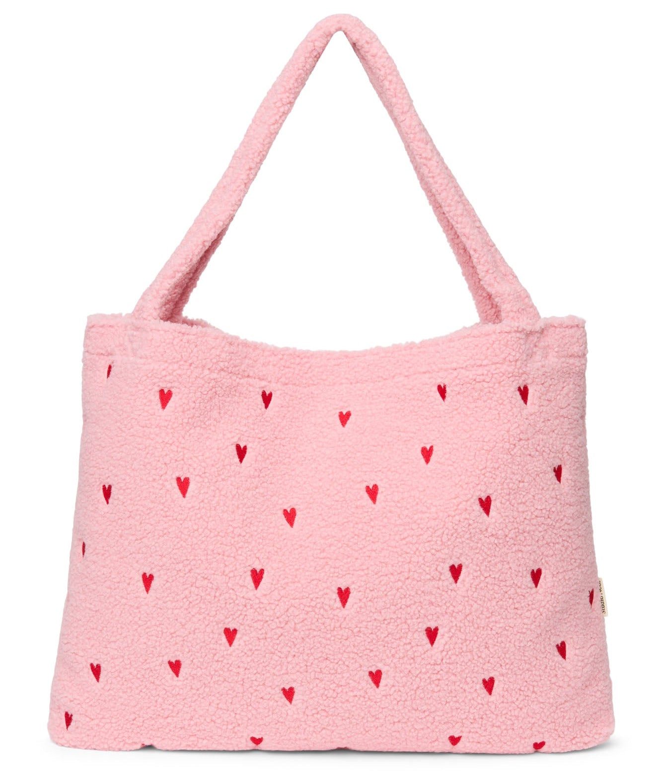 Studio Noos mom bag teddy light pink hearts 6151929082081 a