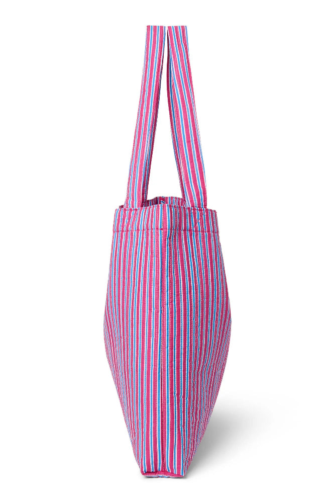 Studio Noos poplin mom bag raspberry striped 6151907618608 e