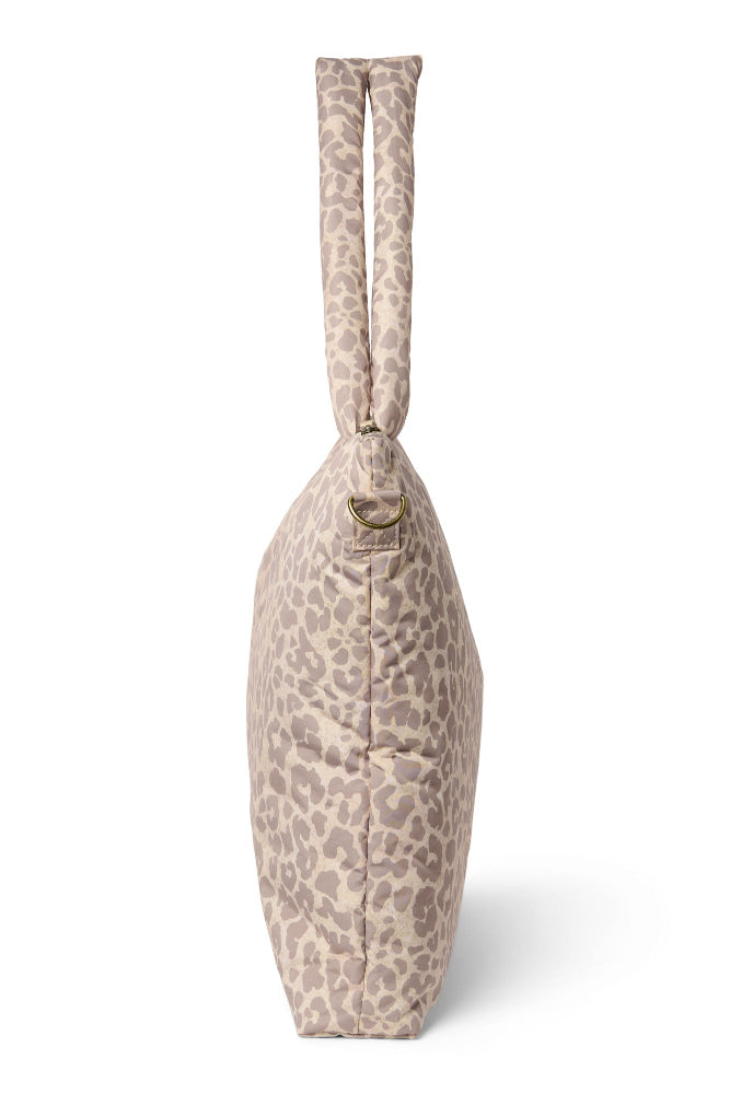 Studio Noos puffy diaper bag beige leopard 6151906669625