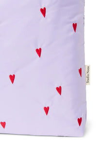 Studio Noos puffy mom bag purple hearts 6151905719741 e