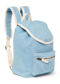 Studio Noos rugzak Denim midiDenimSolidMidiBackpackDrawstringd