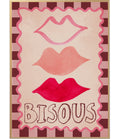 Studio loco poster Lips Bisous 50 x 70 cm