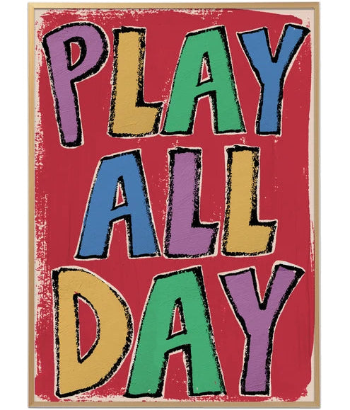 Studio loco poster PLAY 50 x 70 cm
