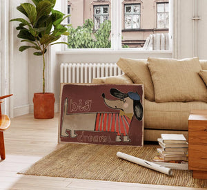 Studio loco poster Teckel 70 x 50 cm