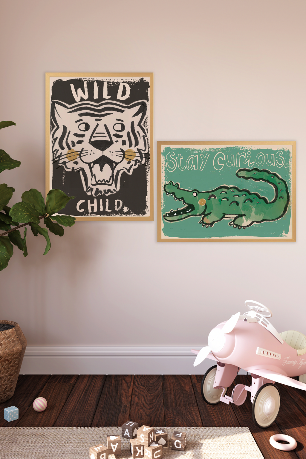 Studio loco poster Croco 70 x 50 cm kopen