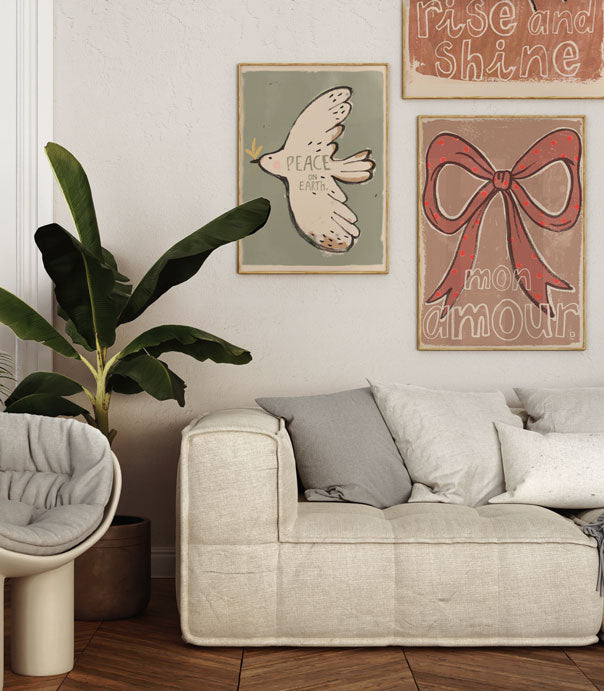 Studio loco poster bow 50 x 70 cm