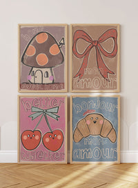 Studio loco poster croissant 50 x 70 cm