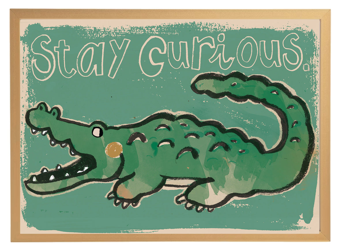 Studio loco poster Croco 70 x 50 cm