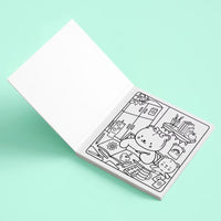 Sunny Vibes Cosy & Calm Cute & Bold Colouring Bookc