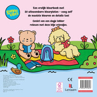 Sunny Vibes Rest & Relax Cute & Bold Colouring Book c