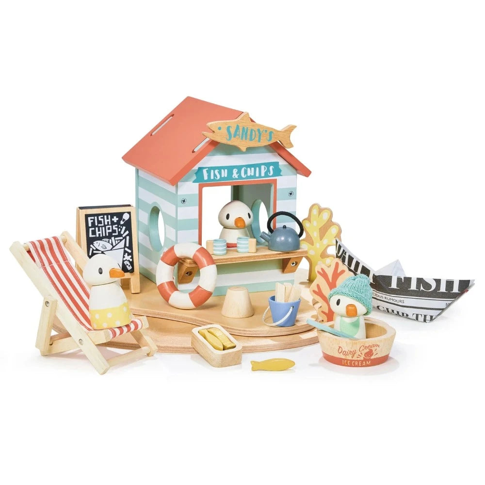 Tender Leaf Toys Sandy's strandcabine 3 jr+