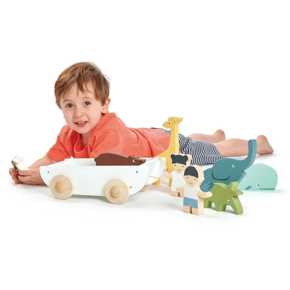 Tender Leaf Toys vriendschapsboot 3jr+ 191856084693