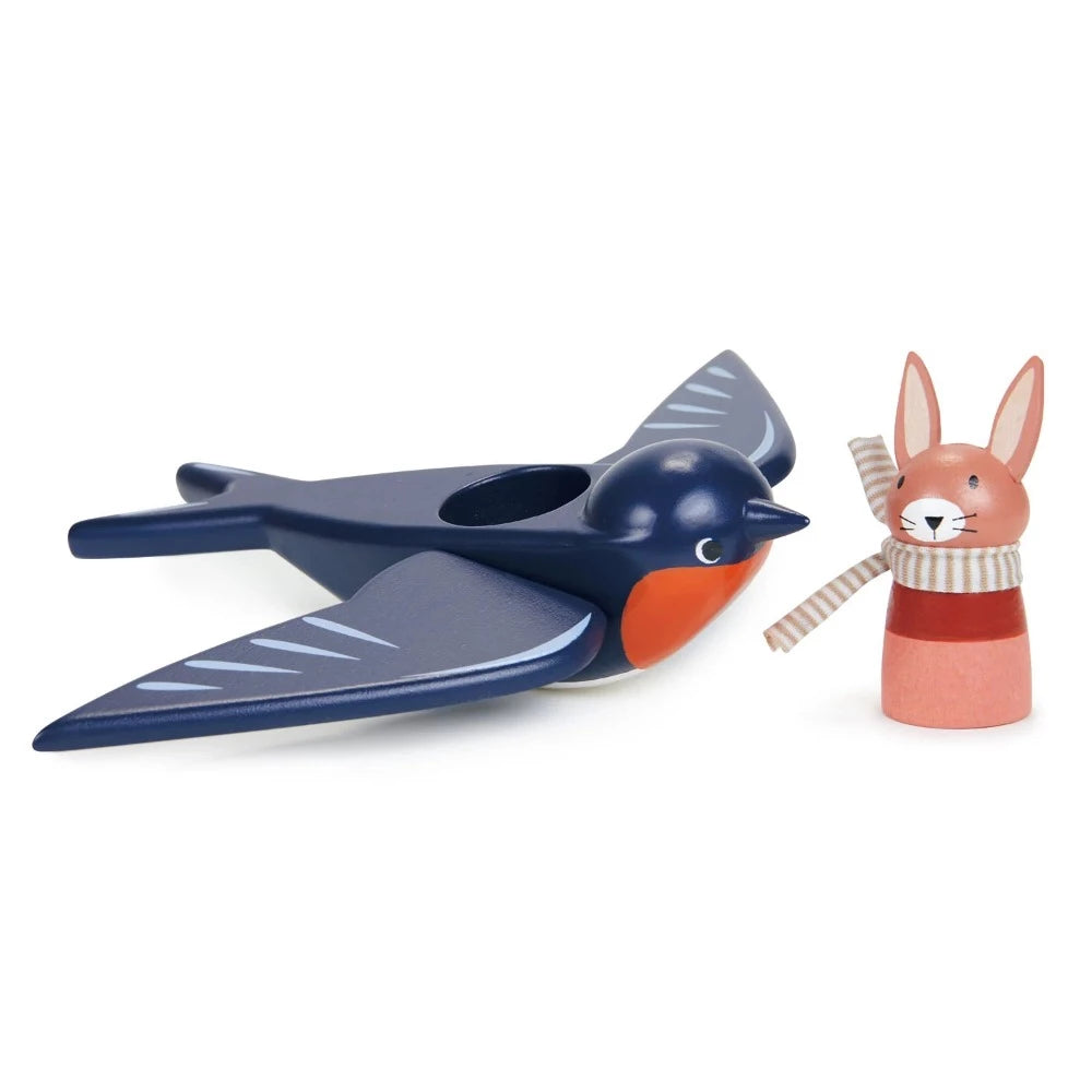 Tender Leaf Toys zwaluw en haas 3jr+