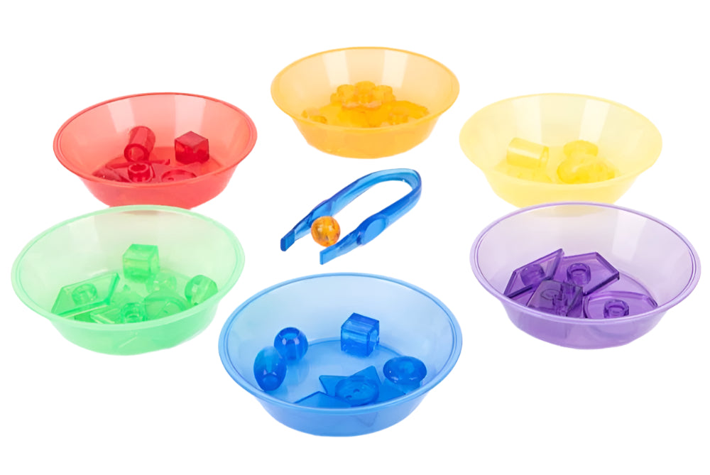 Tickit color sorting bowls 18 mnd+