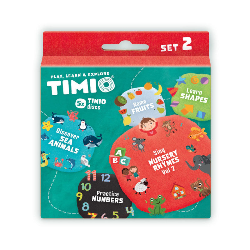 Timio audio-en muziekspeler disc pack set 2  2 jr+