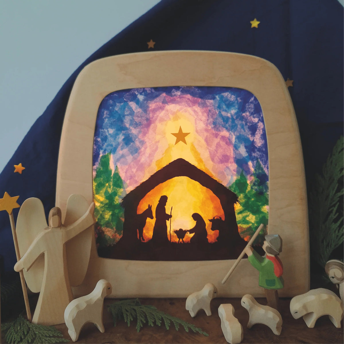 Toverlux DIY set Vogel Geluk nativity 6097604162177 a