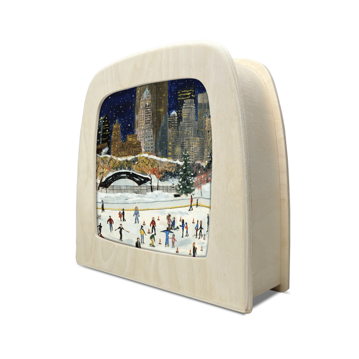 Toverlux toverplaat Gwen's Illustrations Christmas in New York  Kerst in New York 6097603511587 b