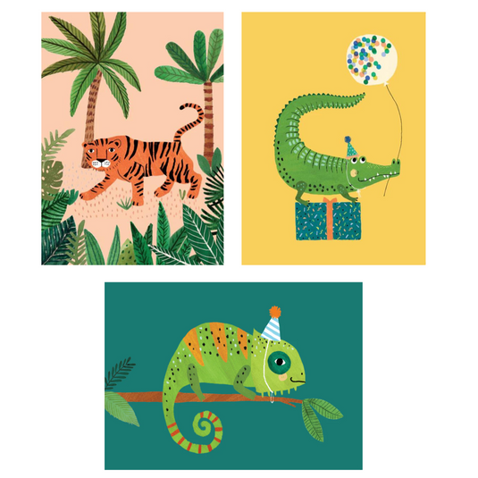 Petit Monkey ansichtkaarten set